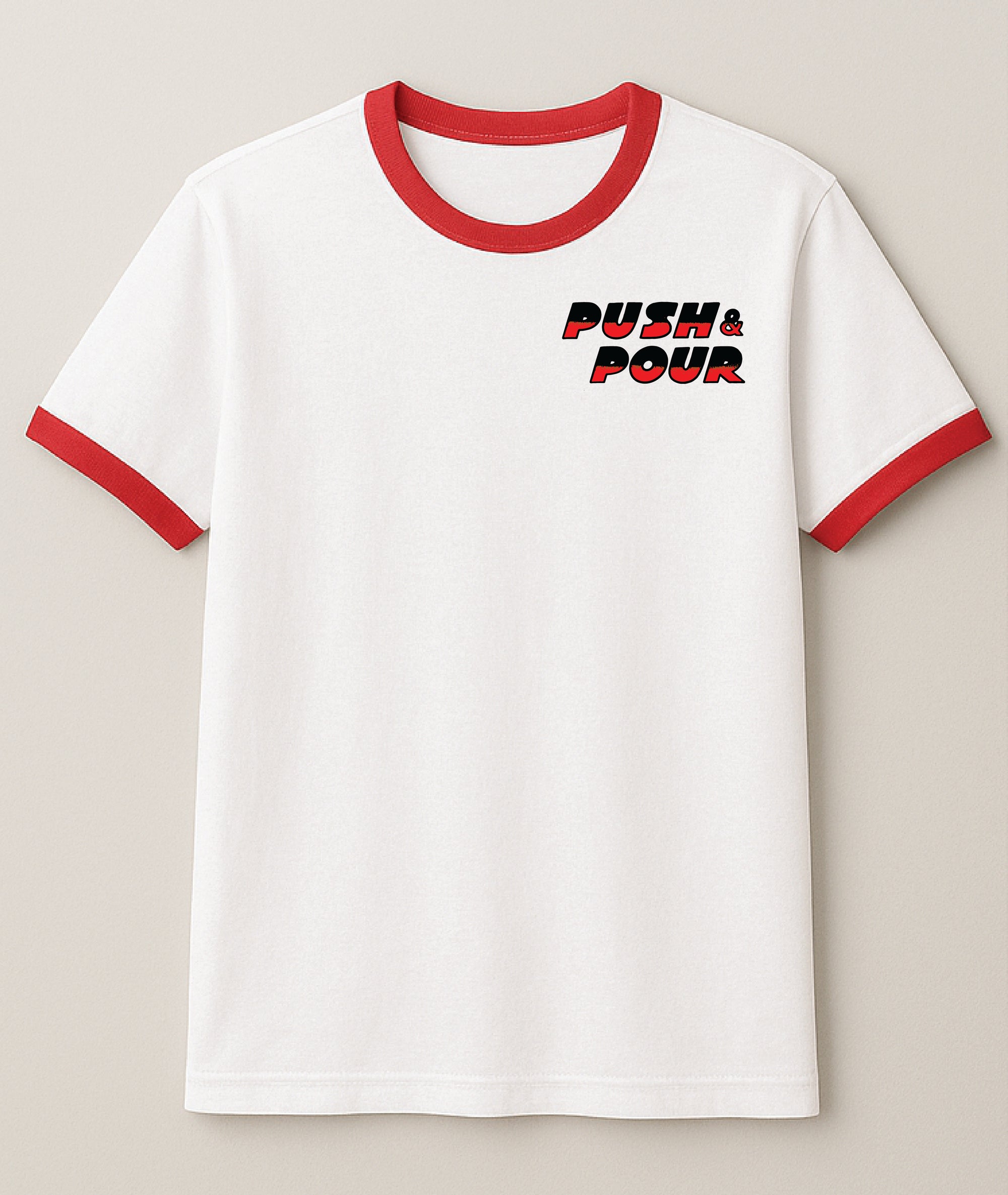 Hot Stuff Ringer Tee