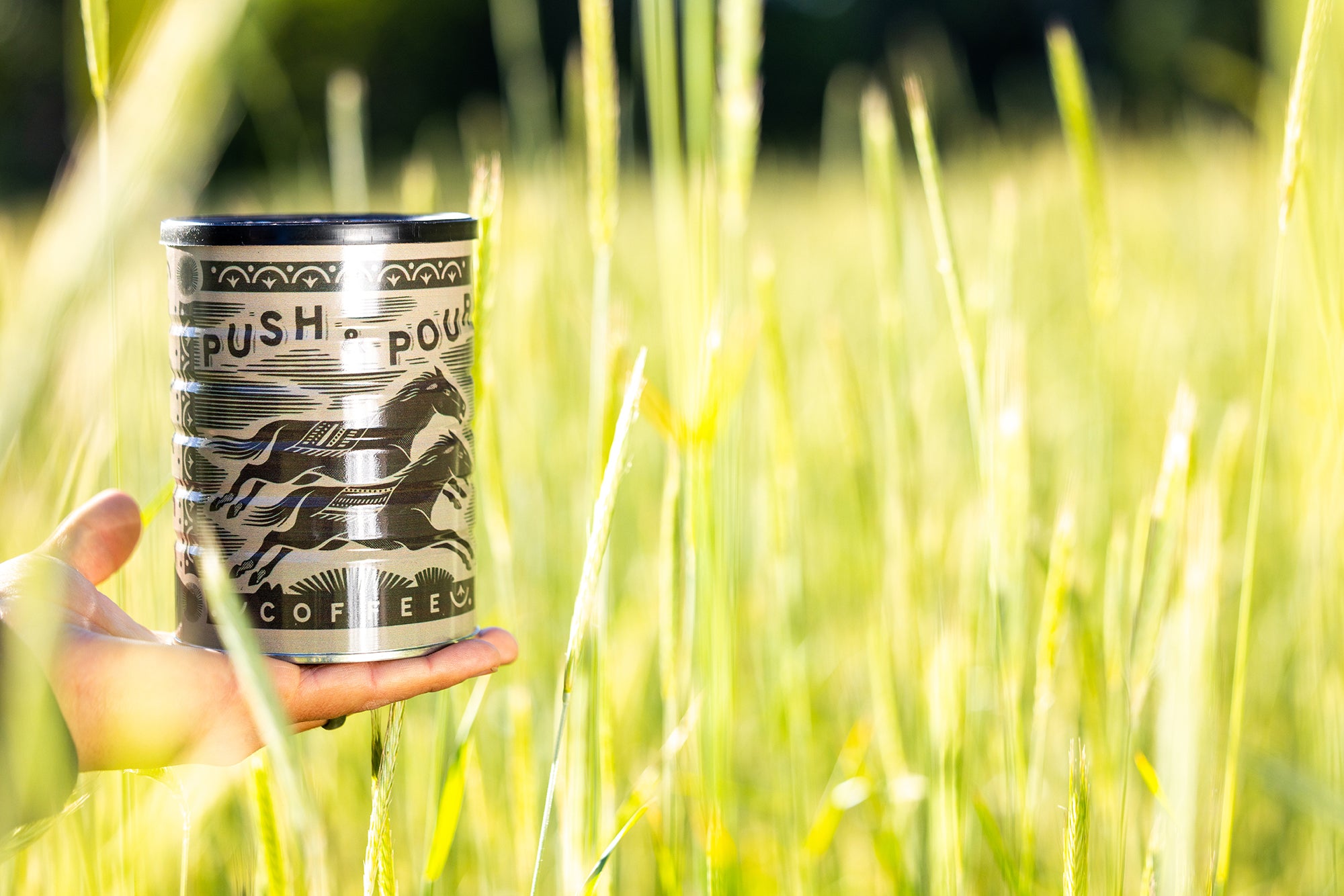 Cowboy Tin Coffee